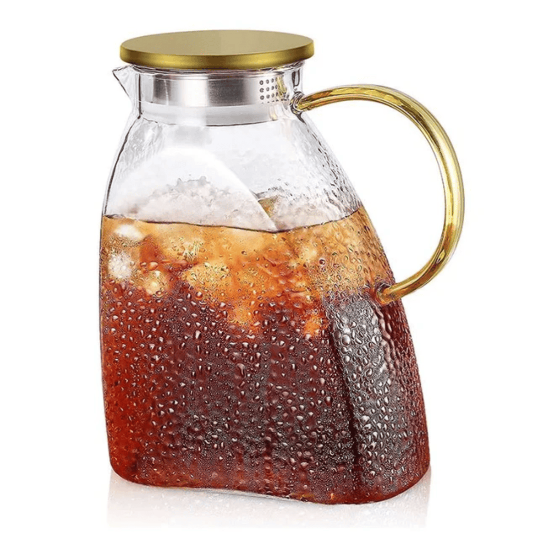 Borosilicate Pot/Kettle with Stainless Steel Lid
