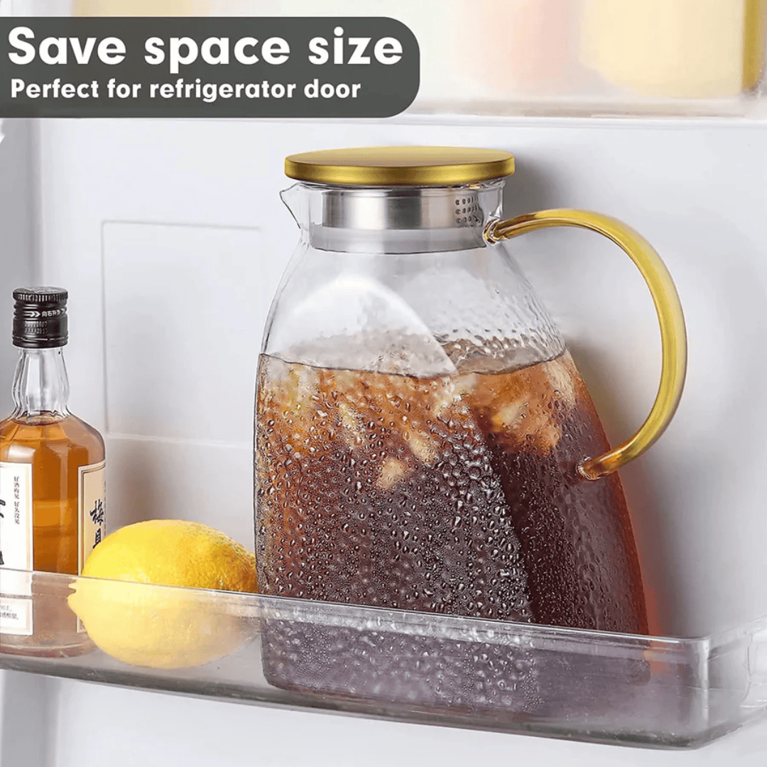 Borosilicate Pot/Kettle with Stainless Steel Lid