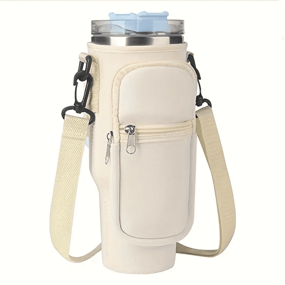 Portable Water Bottle Carrier Bag with Straps