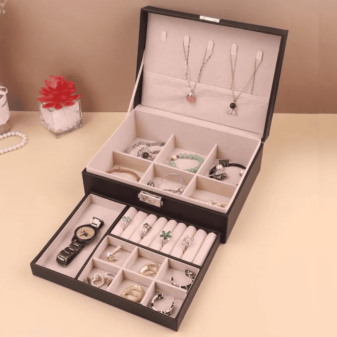 Large Capacity Travel Jewelry Bag / Jewelry Organizer