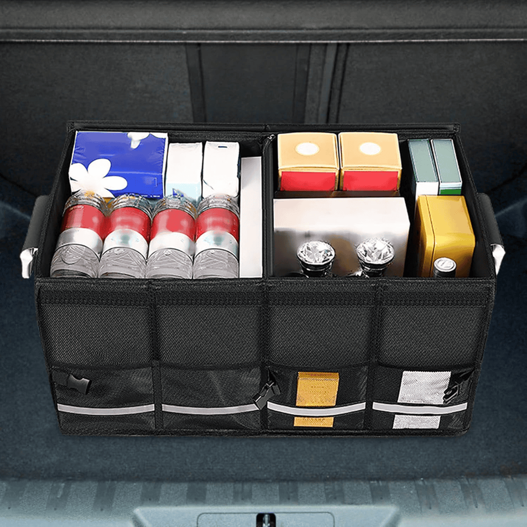 Foldable and Heavy Duty Car Trunk Boot Organizer