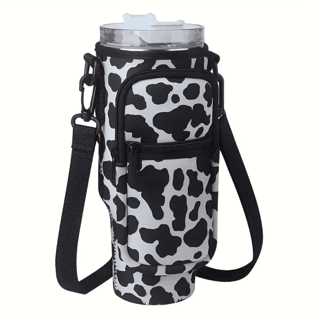 Portable Water Bottle Carrier Bag with Straps