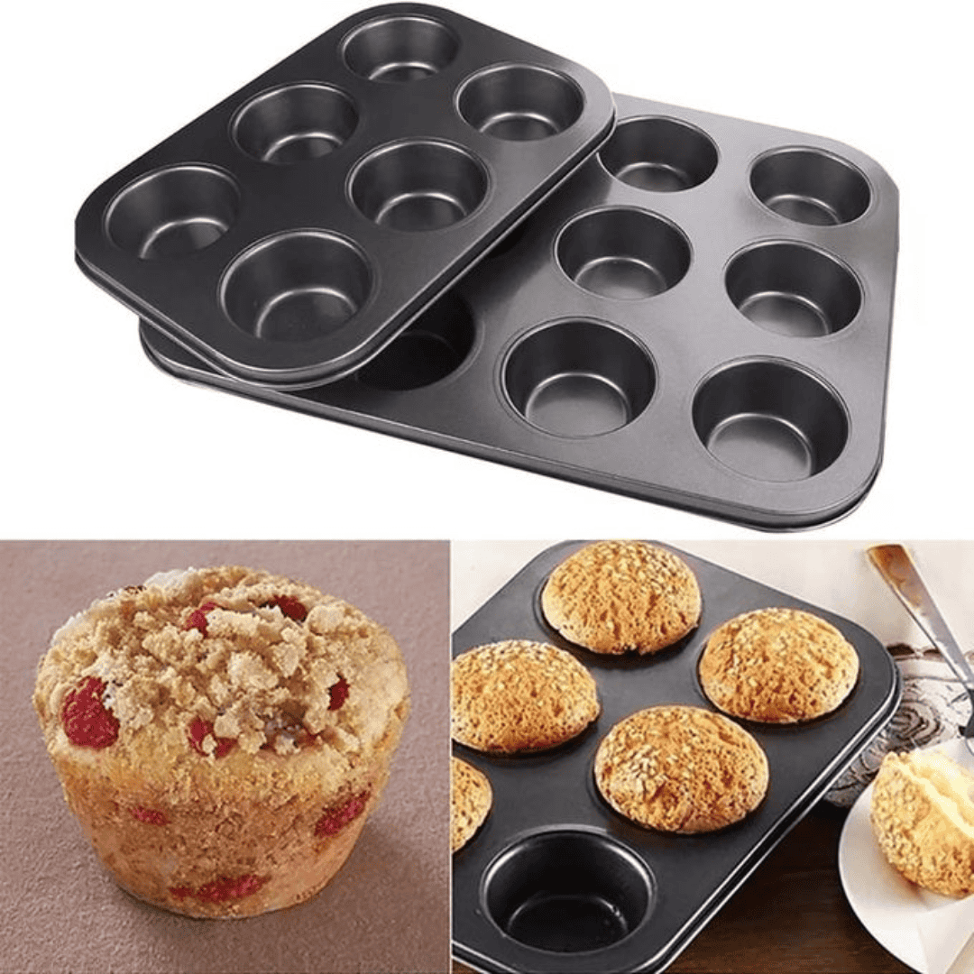 6-Holes Cupcake Tray