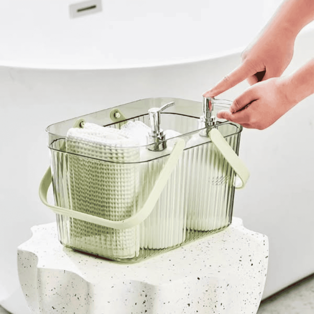 Transparent Bathroom Drain Basket