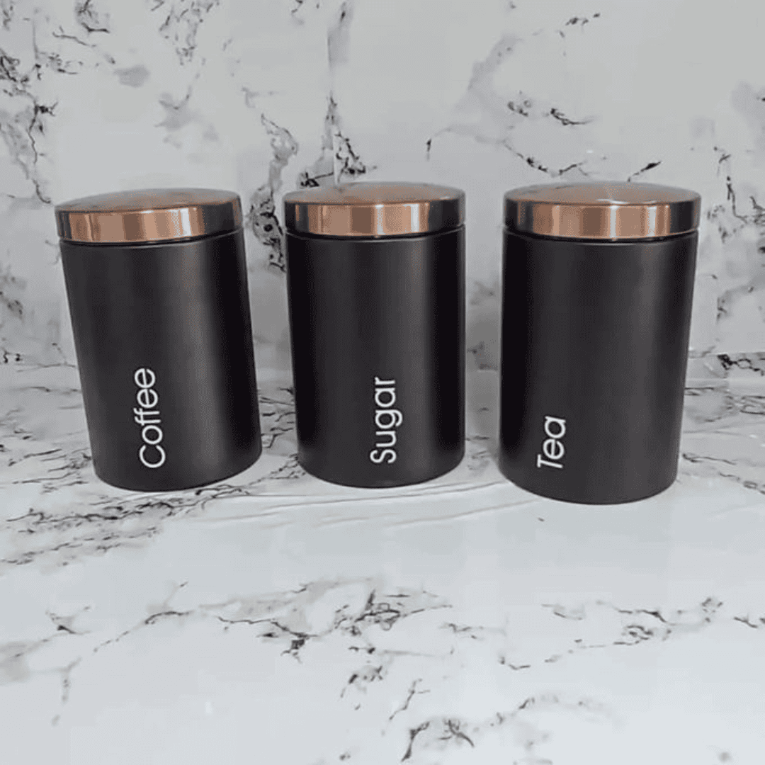 Sugar Tea and Coffee Canisters