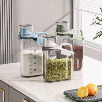 Acrylic Airtight Cereal Container