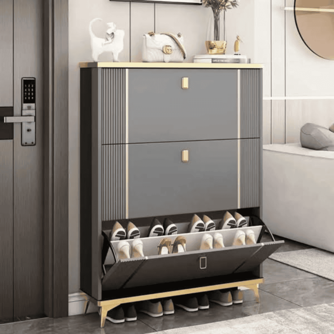 Bucket Flip Shoe Rack