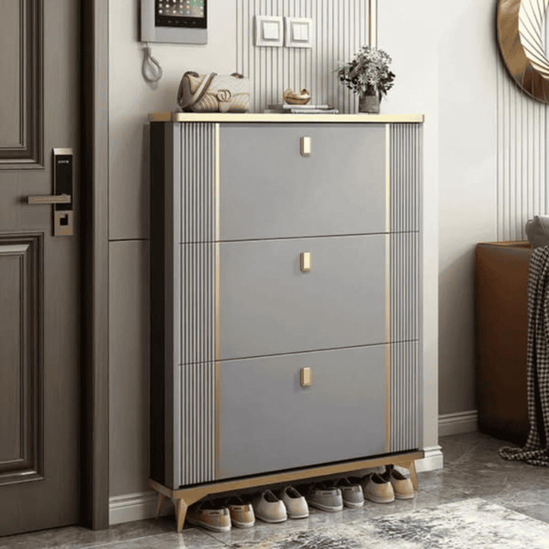 Bucket Flip Shoe Rack