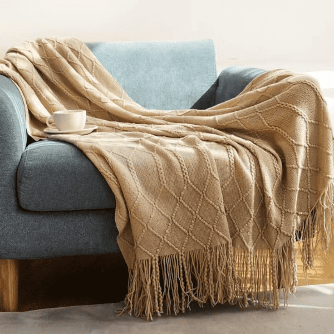 Knitted Fleece Blankets