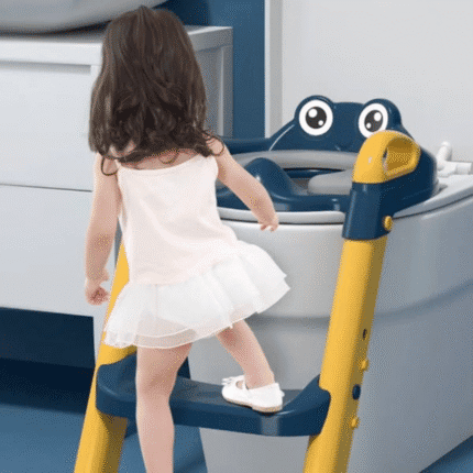 Kids Training Toilet Seat Trainer with PVC Cushion Soft Pad
