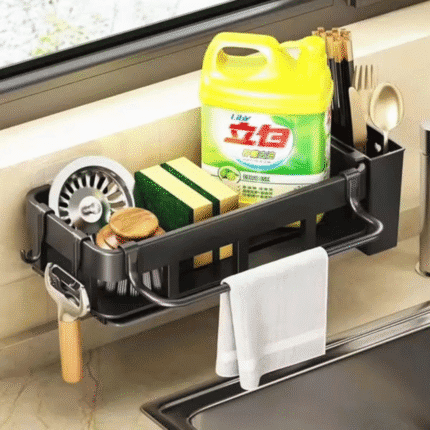 Metal Sink Caddy/Kitchen Storage Rack Organizer