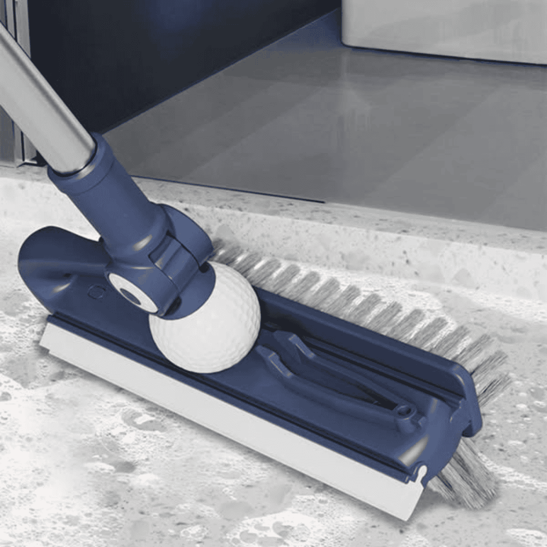 3-in-1 V-Shaped Floor Scrubbing Brush