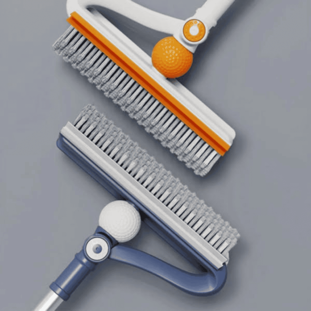 3-in-1 V-Shaped Floor Scrubbing Brush