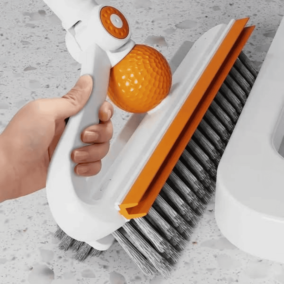3-in-1 V-Shaped Floor Scrubbing Brush
