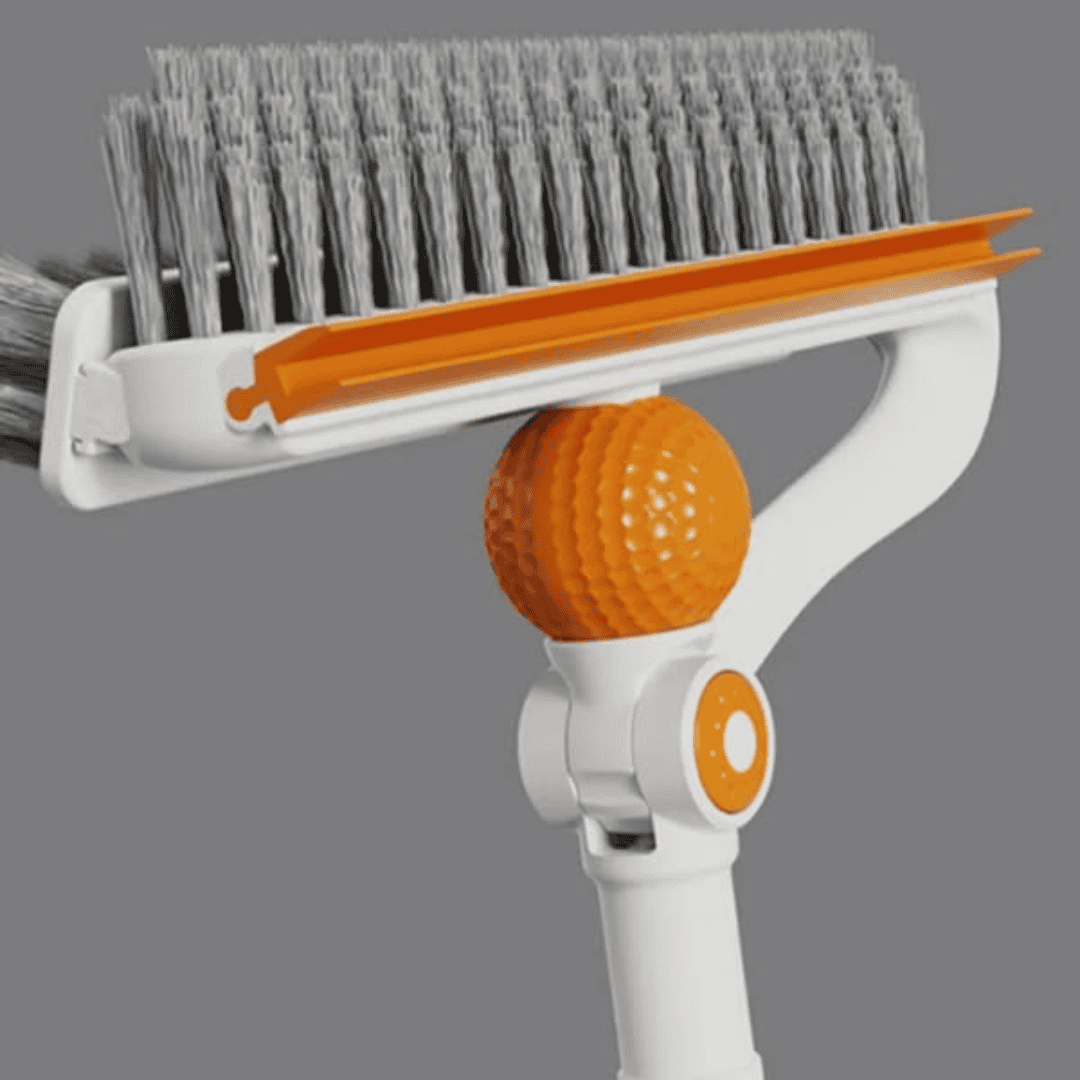 3-in-1 V-Shaped Floor Scrubbing Brush