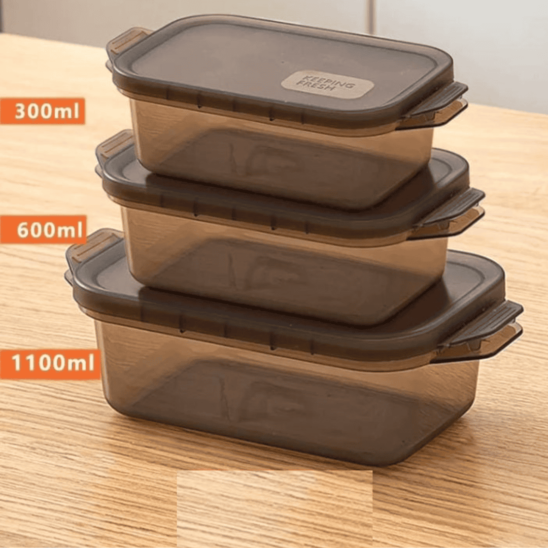 3pcs Food Containers/Lunch Box Set