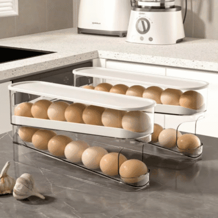 Double Layer Rolling Egg Dispenser
