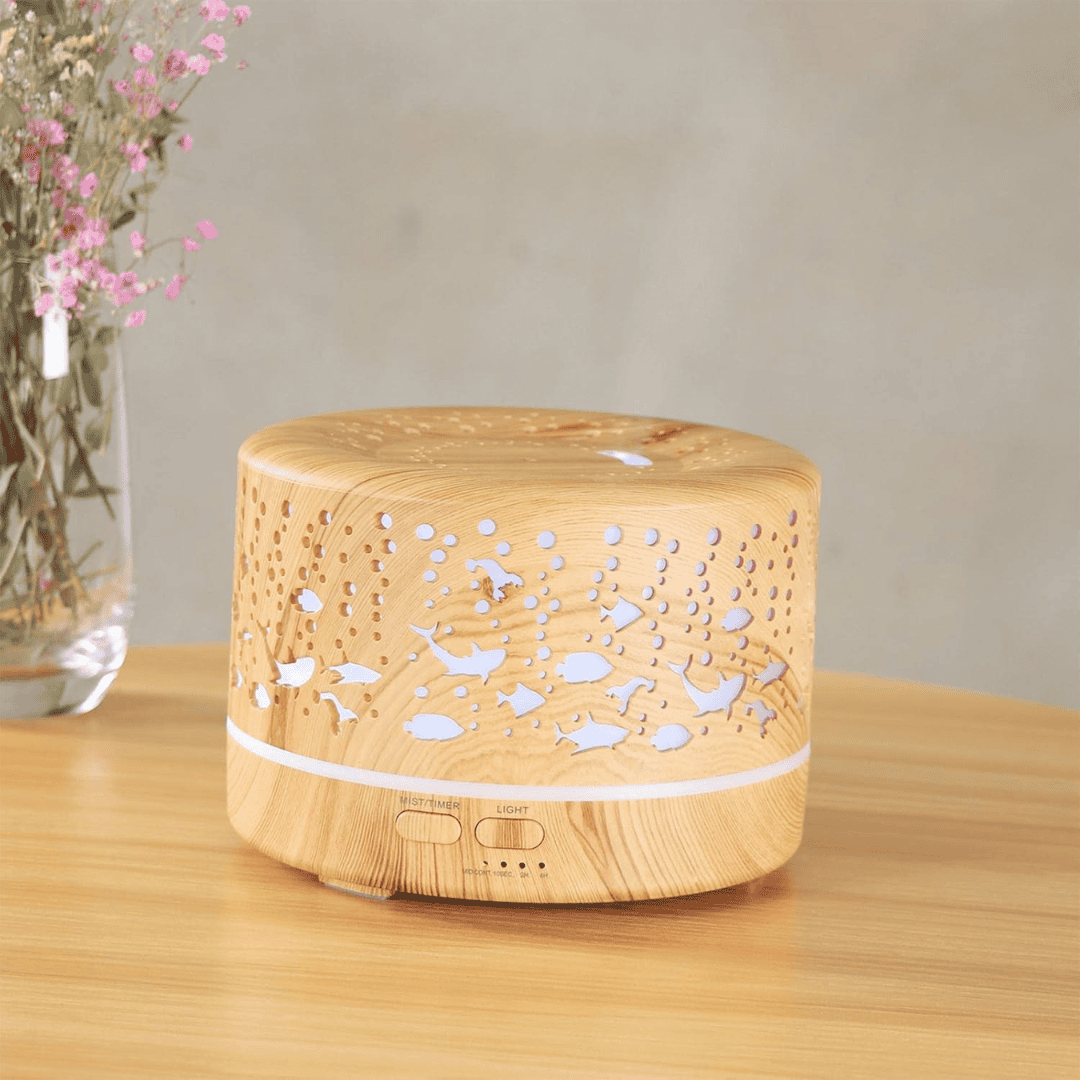 Ultrasonic Aroma Diffuser Humidifier with Remote