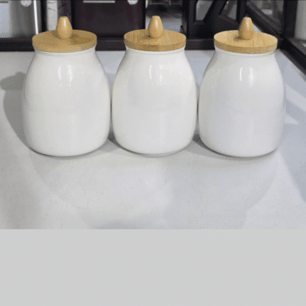 Single Plain Ceramic Canister