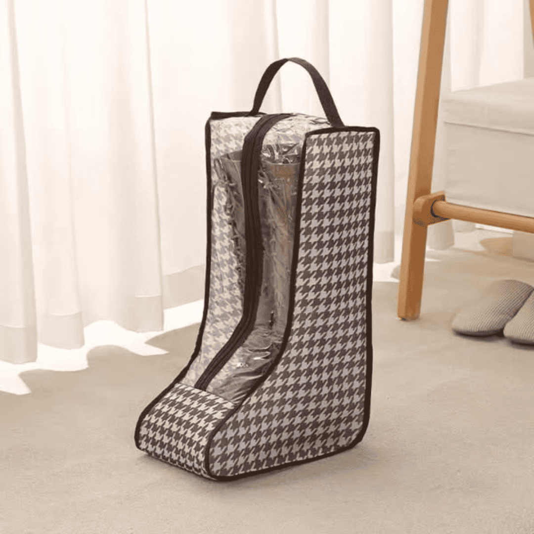 4pcs Boot Shoes Storage Bag Set with Handles