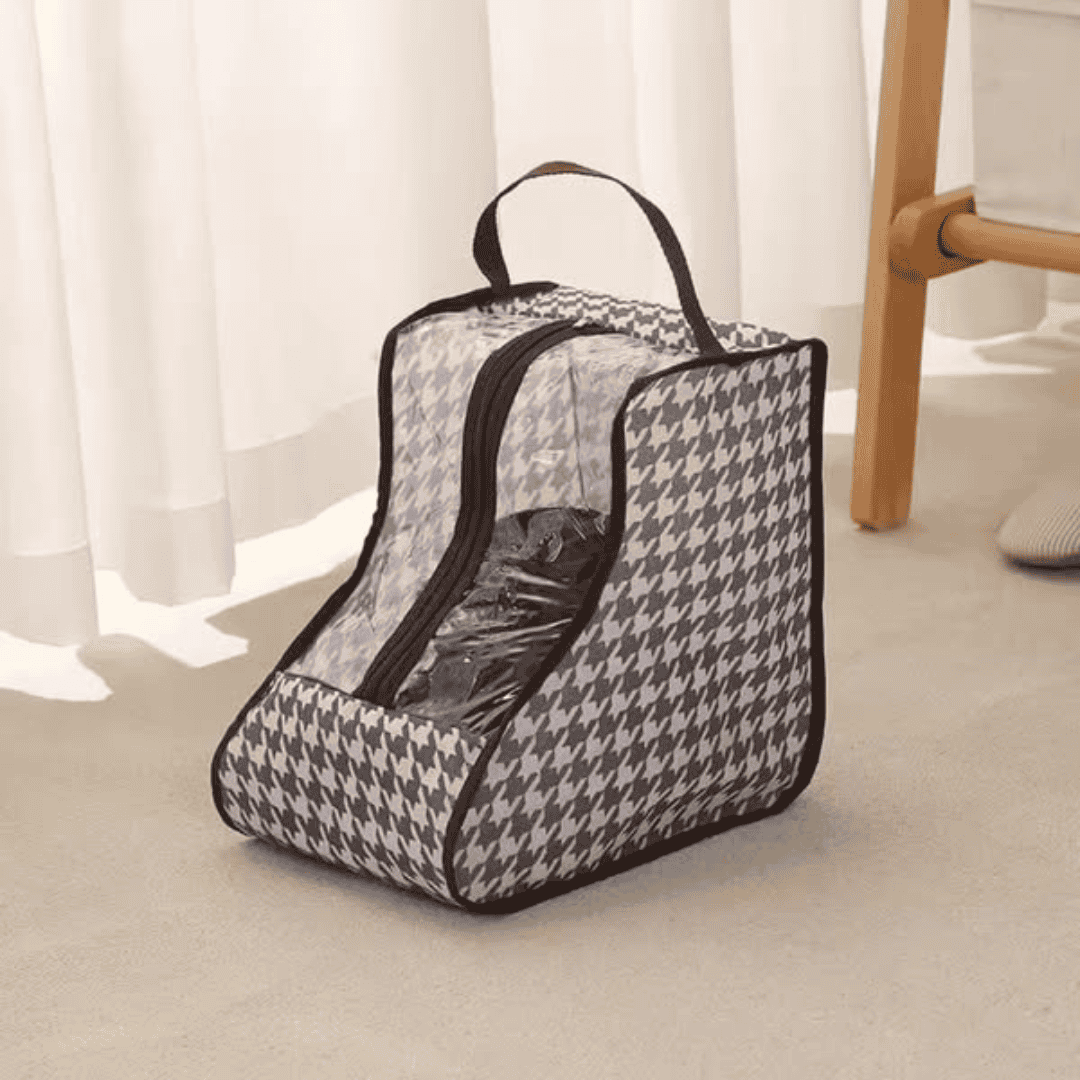 4pcs Boot Shoes Storage Bag Set with Handles