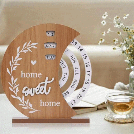 Wooden Block Calendar