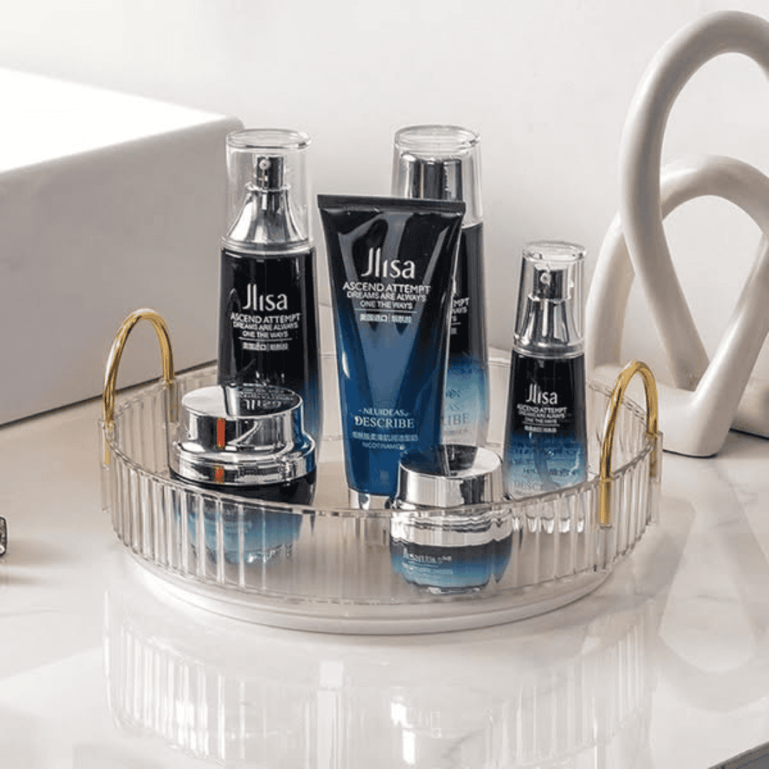 2-tier 360 Rotating Makeup Organizer