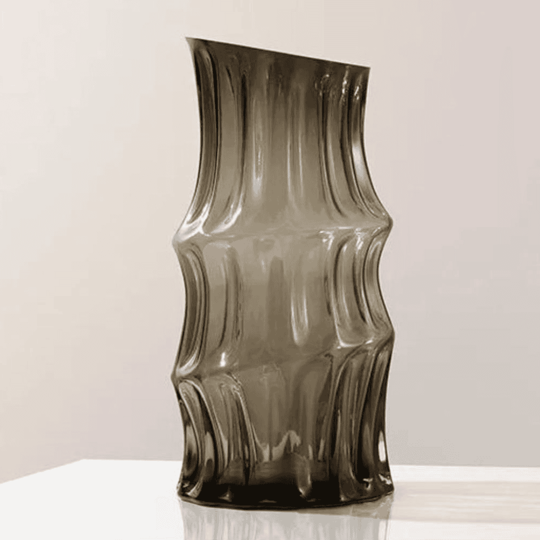 Dark Glass Vase