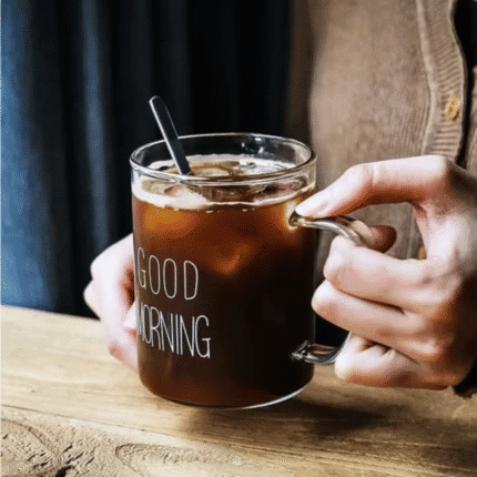 425ml Heat Resistant Good Morning Mug