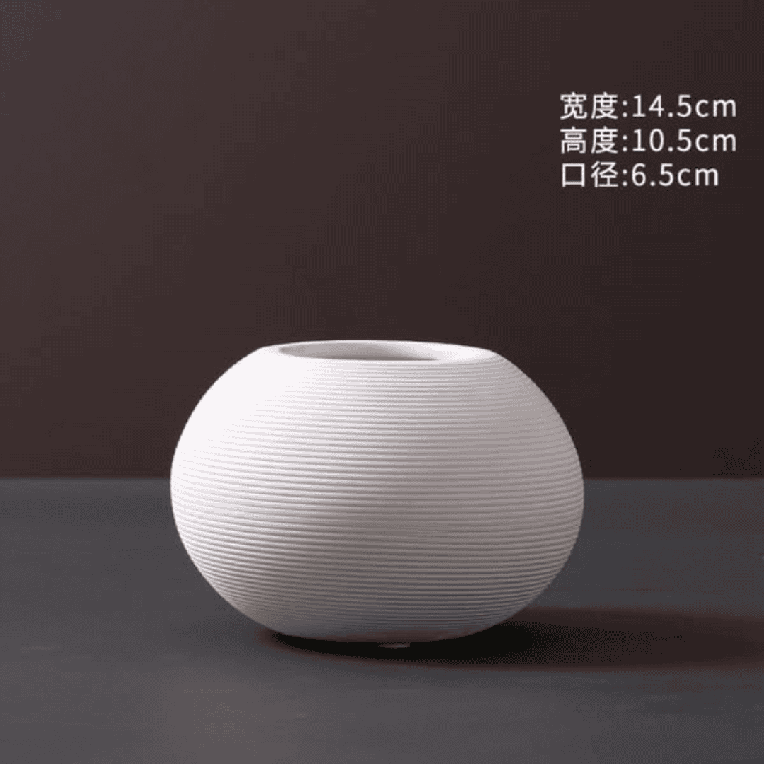 3pcs Ceramic Vases Set