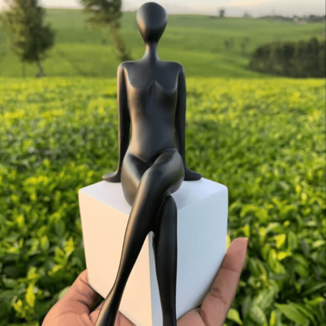 Decorative Sitting Figure Model Bookend