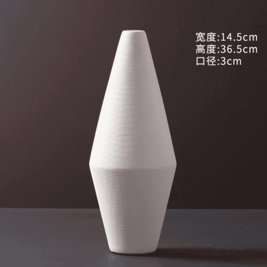 3pcs Ceramic Vases Set