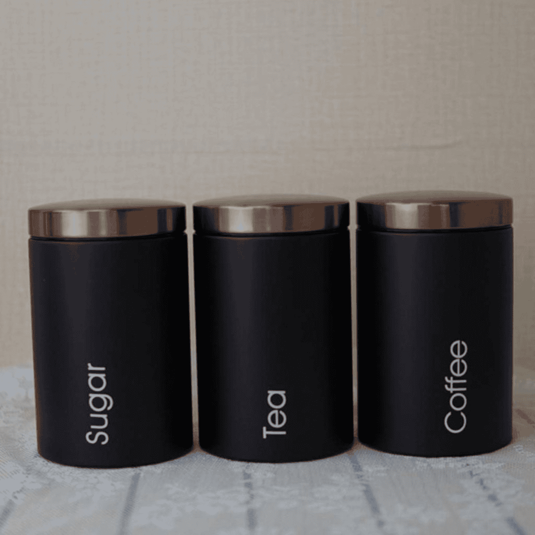 Sugar Tea and Coffee Canisters