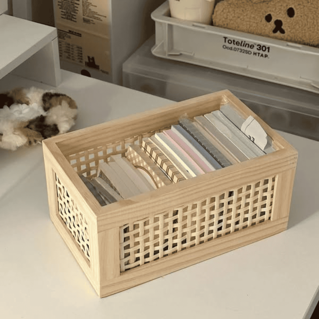 Bamboo Storage Crate