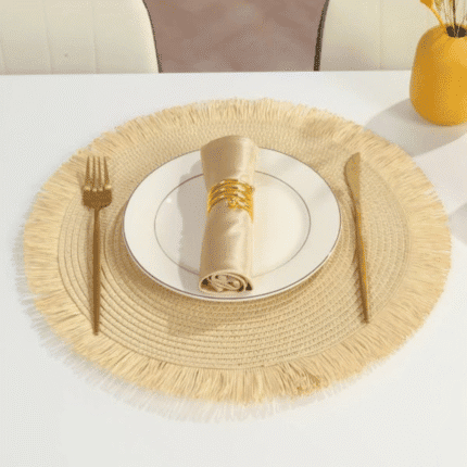 6pcs Set Woven Table Placemats