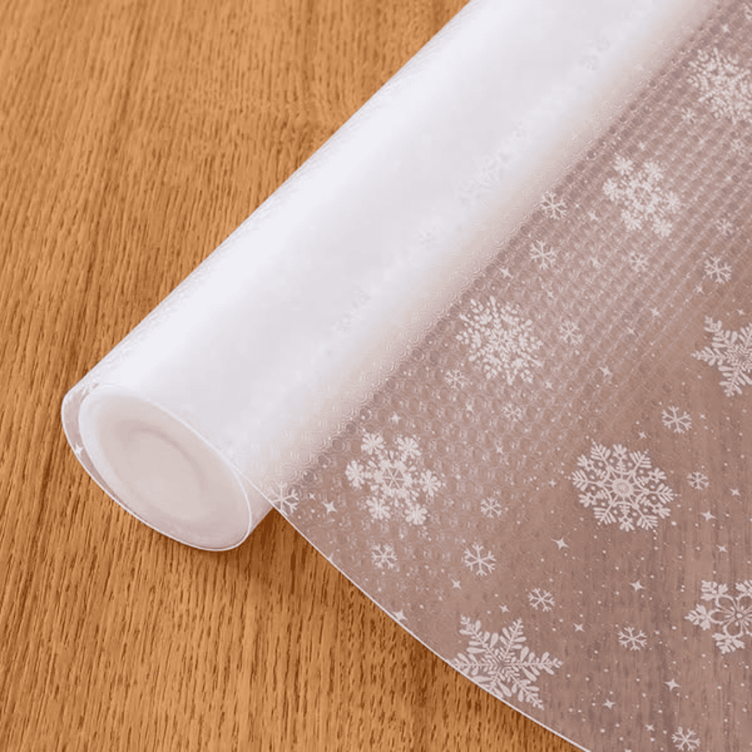 Snowflakes Pattern Kitchen Drawer Liners