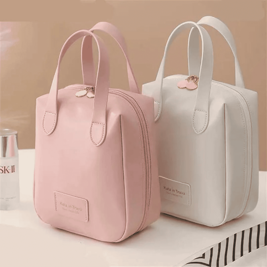 PU Shell Makeup Bag