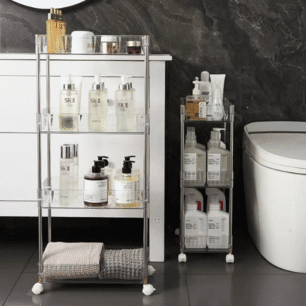 4-Layer Multipurpose Rolling Storage Rack