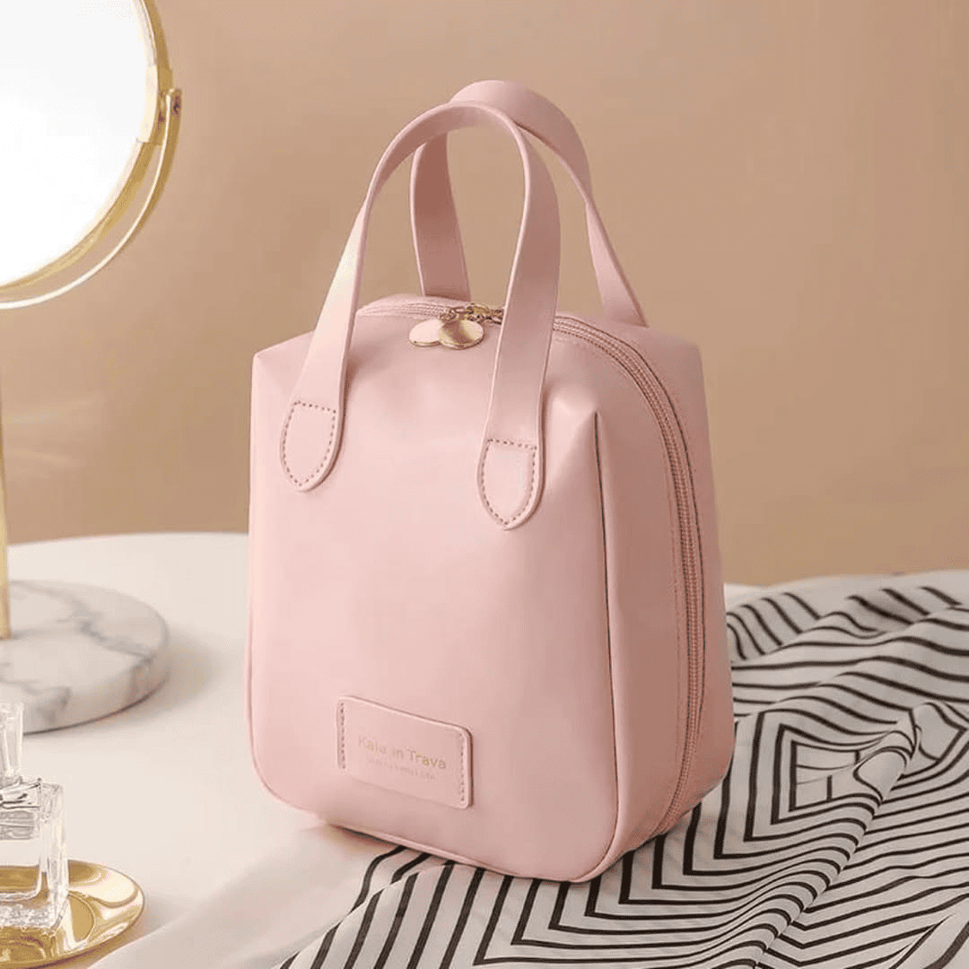 PU Shell Makeup Bag
