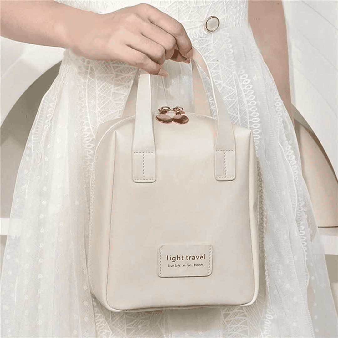 PU Shell Makeup Bag