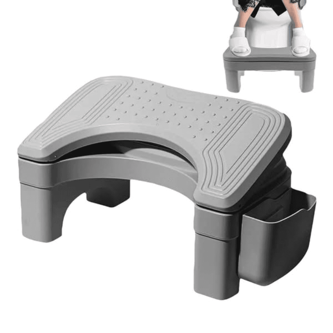 Foldable / Adjustable Footrest with Storage Space