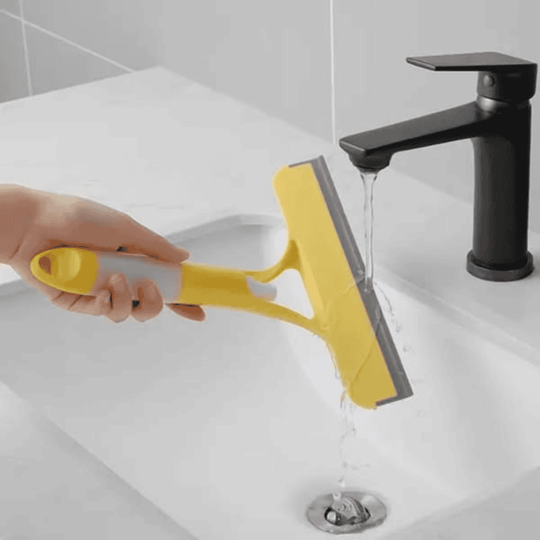 3-in-1 Spray Glass Double-Sided Wiper