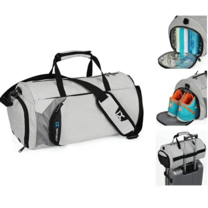 Duffle Bag with Shoe Compartment
