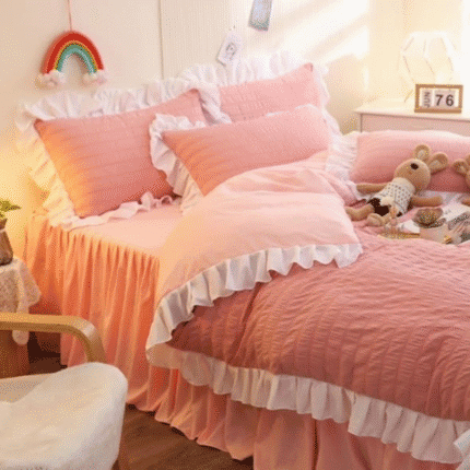 6×7 Laced Duvet Set