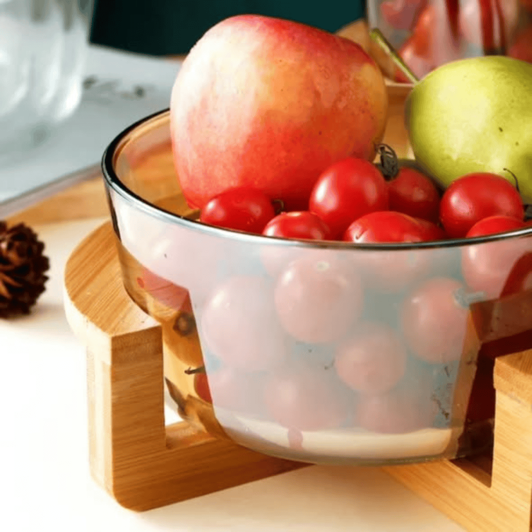 Borosilicate Glass Salad Bowl