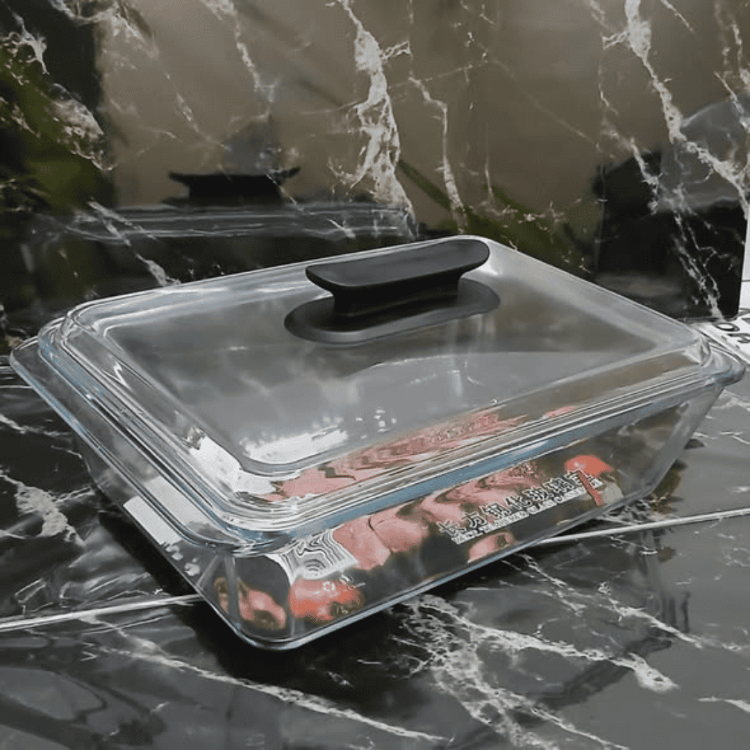 Casserole Baking/Storage Tin with Lid