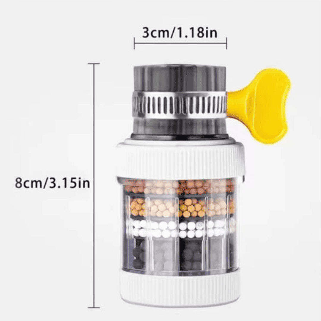 4-Layer Water Filter Tap Faucet Purifier