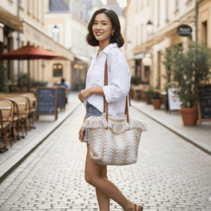 Summer Tassel Tote Bags
