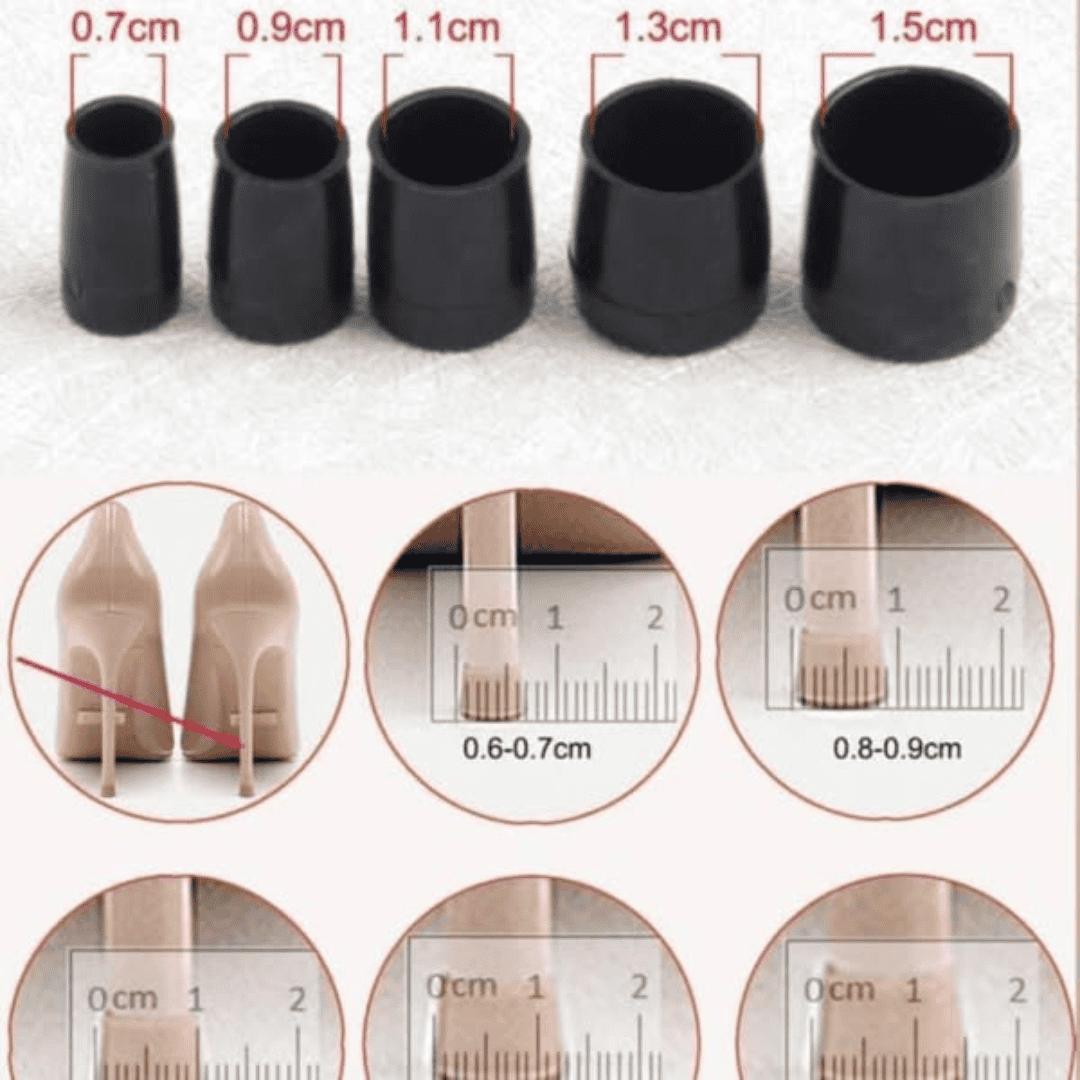 2 Pairs High Heel Protector Cap Cover