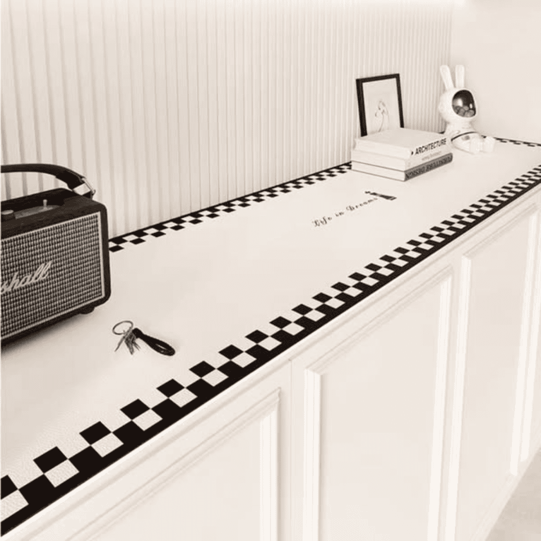 Washable Table Runner/Drawer Liner/TV Stand Mat